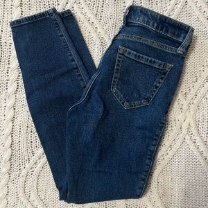 Abercrombie & Fitch Dark Blue Skinny Jeans